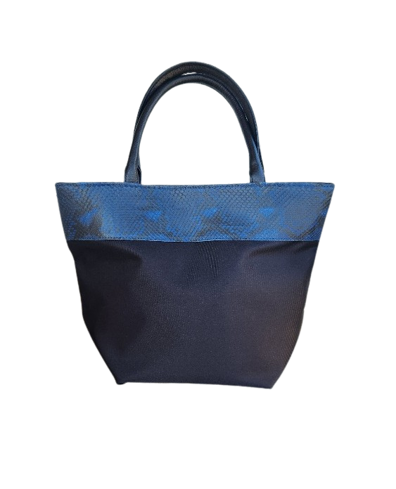 藍染パイソン「PYTHON BLUE」ナイロントートバッグ