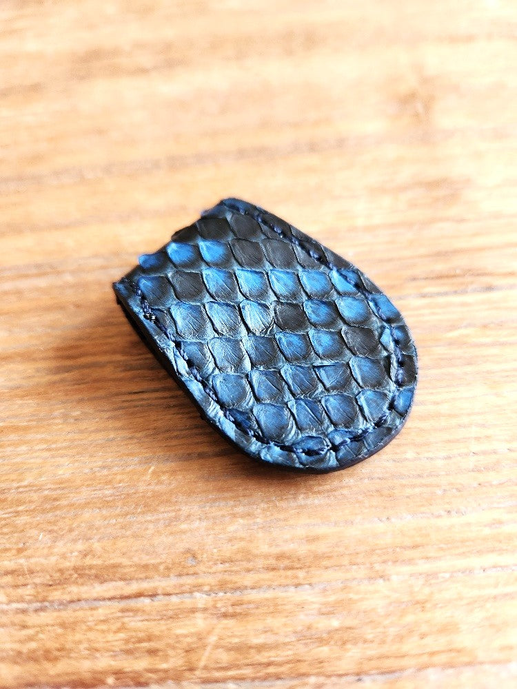藍染パイソン「PYTHON BLUE」マグネットクリップ